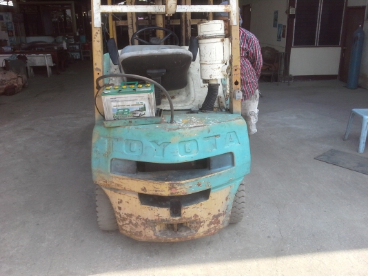 ขายรถฟอร์คลิฟต์TOYOTA 4FGL14 1.5ตันเครื่องเบนซินติดแก็ส เสาสูง3ม.