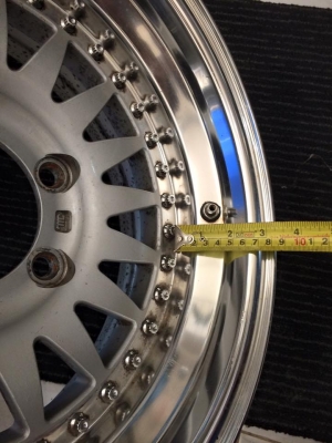 ล้อ SHINING 3 ชิ้นแท้ 15x7 ET-14 6 รูกระบะ สวยๆ ประมูลญี่ปุ่น