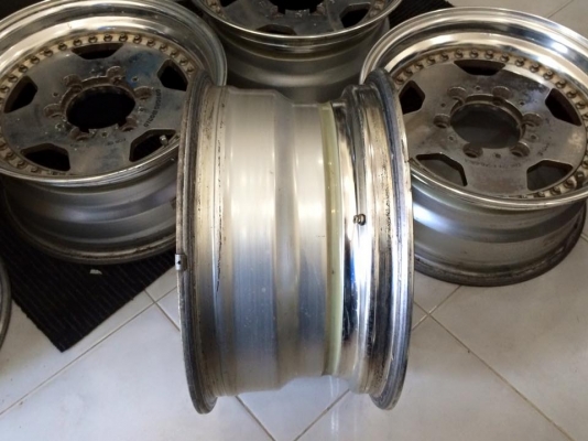 ล้อ LODIODRIVE Chrome 3 ชิ้นแท้ 15x7.5 ET+15 6 รูกระบะ ถูกๆประมูลญี่ปุ่น ล้อ LODIODRIVE Chrome 3 ชิ้นแท้ 15x7.5 ET+15 6 รูกระบะ ถูกๆประมูลญี่ปุ่น