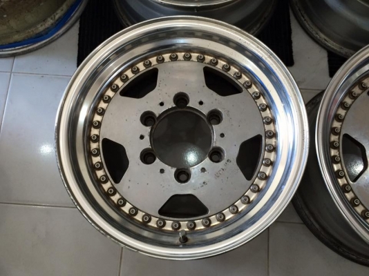 ล้อ LODIODRIVE Chrome 3 ชิ้นแท้ 15x7.5 ET+15 6 รูกระบะ ถูกๆประมูลญี่ปุ่น ล้อ LODIODRIVE Chrome 3 ชิ้นแท้ 15x7.5 ET+15 6 รูกระบะ ถูกๆประมูลญี่ปุ่น