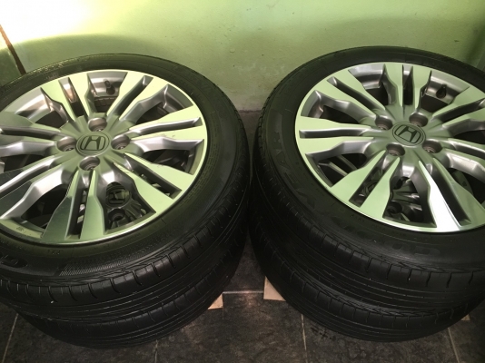 ขายล้อแม็กเดิม City 16 top พร้อมยาง แม็กสวย ยางพอใช้