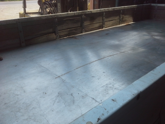 ขายกระบะคาโก้(สแตนเลส)ถอดออกจากISUZU NPR