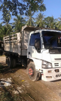 รถอีซูซุ 6 ล้อดั้ม NQR 150 แรงม้า. ปี 50.    สนใจติดต่อ  081 - 6079515