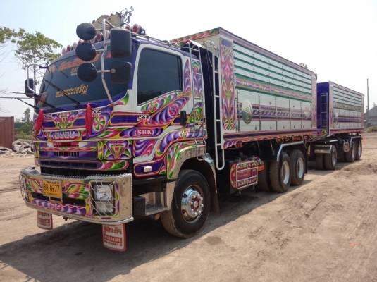 รถพ่วง แม่+ลูก