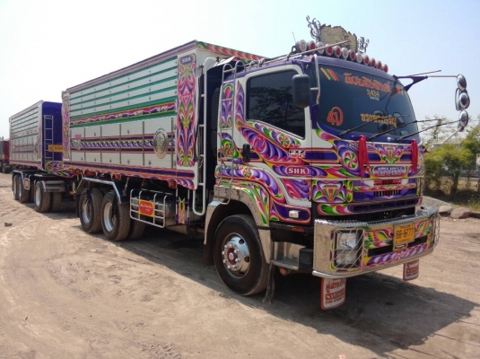 รถพ่วง แม่+ลูก