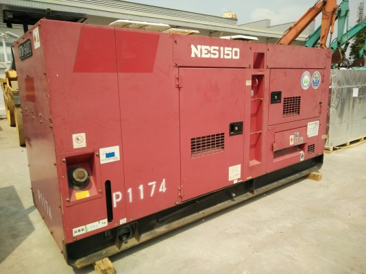 เครื่องปั่นไฟ Nippon NES150(150kva)  เครื่องปี 2001 ผ่านการใช้งาน 2,362 ชม.