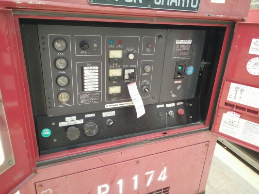 เครื่องปั่นไฟ Nippon NES150(150kva)  เครื่องปี 2001 ผ่านการใช้งาน 2,362 ชม.