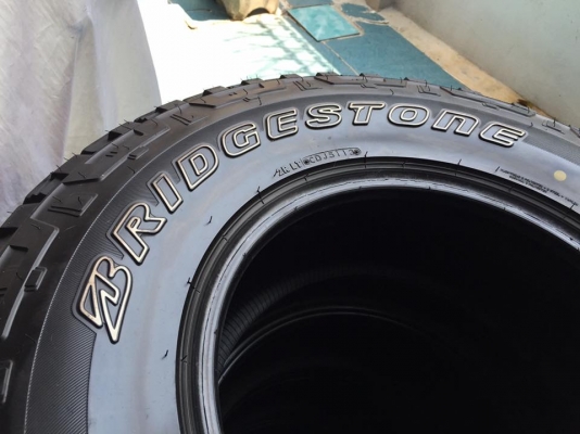 ขายยางBridgestone M/T 265/75/16ดอกเต็ม หนาเซนกว่าทุกเส้น