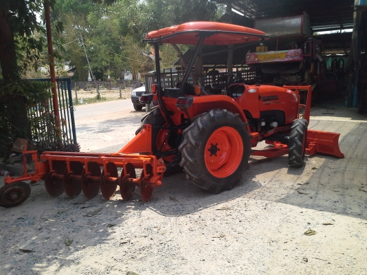 ขาย L3608 ดันหน้าตราช้าง ผานพรวน 6&times;22 ตราช้าง มีเล่มทะเบียน พร้อมโอน