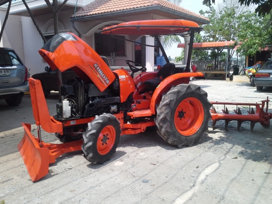 ขาย L3608 ดันหน้าตราช้าง ผานพรวน 6&times;22 ตราช้าง มีเล่มทะเบียน พร้อมโอน