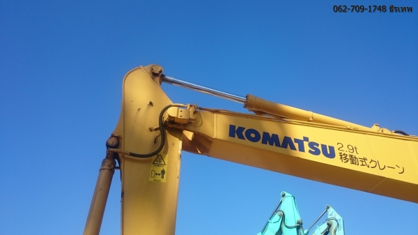 PC200-7#256005 เก่าญี่ปุ่นไม่เคยใช้ในไทย ไม่มีบริ้ว ใช้งาน8 พันกว่าชั่วโมง สภาพสวย สอบถาม 062-709-1748 ธีรเทพ  NDT