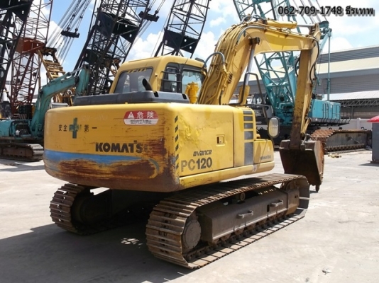 Komutsu PC120-6E#58829 เก่าญี่ปุ่นไม่เคยใช้ในไทย สภาพเดิมๆจากญี่ปุ่น สวยๆเลย พร้อมใช้งาน สอบถาม 062-709-1748 ธีรเทพ