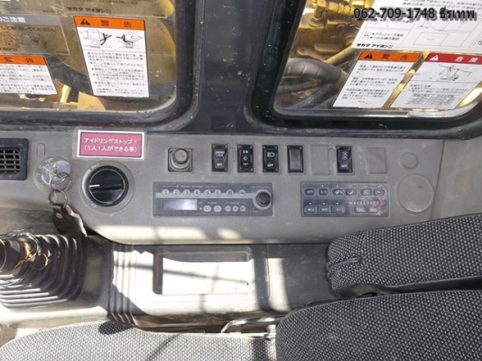 Komutsu PC120-6E#58829 เก่าญี่ปุ่นไม่เคยใช้ในไทย สภาพเดิมๆจากญี่ปุ่น สวยๆเลย พร้อมใช้งาน สอบถาม 062-709-1748 ธีรเทพ