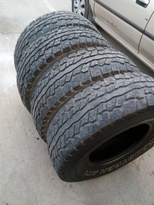 31x10.50R15 DUNLOP GRANDTREK AT1 สวยหนา เนื้อดี ไม่มีคลื่น ชุด 4 เส้น tel.081-427-3941 ไอดีไลน์ 0814273941 31x10.50R15 DUNLOP GRANDTREK AT1 สวยหนา เนื้อดี ไม่มีคลื่น ชุด 4 เส้น tel.081-427-3941 ไอดีไลน์ 0814273941