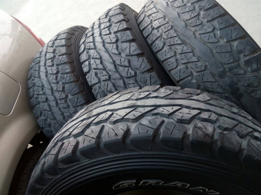 31x10.50R15 DUNLOP GRANDTREK AT1 สวยหนา เนื้อดี ไม่มีคลื่น ชุด 4 เส้น tel.081-427-3941 ไอดีไลน์ 0814273941 31x10.50R15 DUNLOP GRANDTREK AT1 สวยหนา เนื้อดี ไม่มีคลื่น ชุด 4 เส้น tel.081-427-3941 ไอดีไลน์ 0814273941