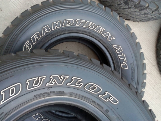 31x10.50R15 DUNLOP GRANDTREK AT1 สวยหนา เนื้อดี ไม่มีคลื่น ชุด 4 เส้น tel.081-427-3941 ไอดีไลน์ 0814273941 31x10.50R15 DUNLOP GRANDTREK AT1 สวยหนา เนื้อดี ไม่มีคลื่น ชุด 4 เส้น tel.081-427-3941 ไอดีไลน์ 0814273941
