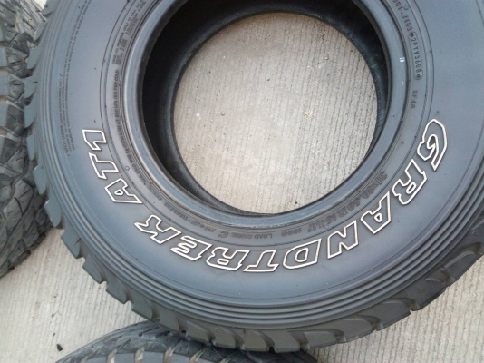 31x10.50R15 DUNLOP GRANDTREK AT1 สวยหนา เนื้อดี ไม่มีคลื่น ชุด 4 เส้น tel.081-427-3941 ไอดีไลน์ 0814273941 31x10.50R15 DUNLOP GRANDTREK AT1 สวยหนา เนื้อดี ไม่มีคลื่น ชุด 4 เส้น tel.081-427-3941 ไอดีไลน์ 0814273941