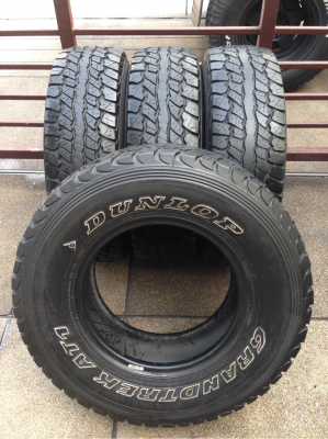ยาง All Dunlop 30 9.5 R15 ปี14 ดอกเต็ม พร้อมใช้งาน ราคาไม่แพง