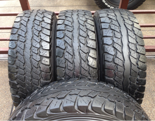 ยาง All Dunlop 30 9.5 R15 ปี14 ดอกเต็ม พร้อมใช้งาน ราคาไม่แพง