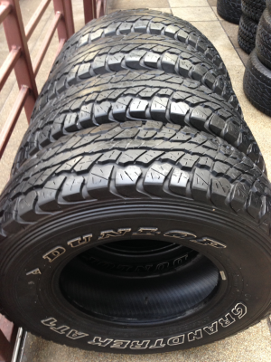 ยาง All Dunlop 30 9.5 R15 ปี14 ดอกเต็ม พร้อมใช้งาน ราคาไม่แพง
