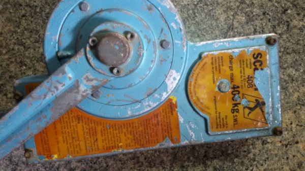 เครื่องดึงสลิง SCAFOR400  มือสอง