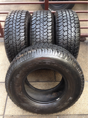 ยาง All Michelin 255 70 15 ปี13 ดอกเต็ม ไม่มีปะ ราคาไม่แพง