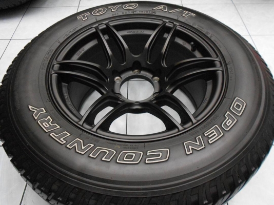 ล้อแม็กใหม่ Shogun ขอบ 17 พร้อมยาง Toyo AT 265/65/17 ผลิตปี 2013 /เทิร์นได้ ใส่ฟรีค่ะ ล้อแม็กใหม่ Shogun ขอบ 17 พร้อมยาง Toyo AT 265/65/17 ผลิตปี 2013 /เทิร์นได้ ใส่ฟรีค่ะ