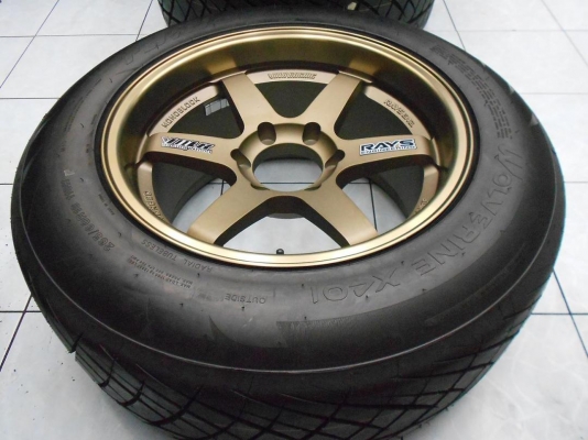 ล้อใหม่ TE37 ก้านตรงขอบ 18*9.5/10.5 พร้อมยางใหม่ Wolverine 265/60/18 ผลิตปี 2016 /เทิร์นได้ ใส่ฟรีค่ะ