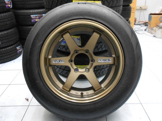 ล้อใหม่ TE37 ก้านตรงขอบ 18*9.5/10.5 พร้อมยางใหม่ Wolverine 265/60/18 ผลิตปี 2016 /เทิร์นได้ ใส่ฟรีค่ะ