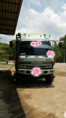 ขายรถบรรทุก 10 ล้อดัมพ์ ISUZU ROCKY 240 แรงม้านางฟ้าแท้ มีระบบลากพ่วง ราคา 980000