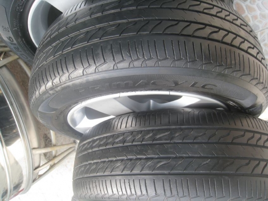 ขายล้อแม็ก Honda civic 16"x6.5" 5/114 et45 +ยางปี 09 (081-3747940)