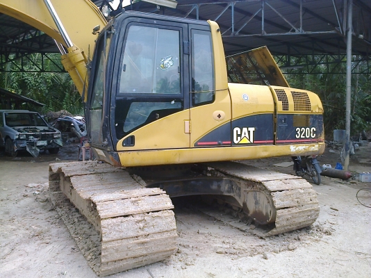 CAT 320C JAPAN เล่มพร้อม รถใช้งานอยู่ สภาพเดิมๆ