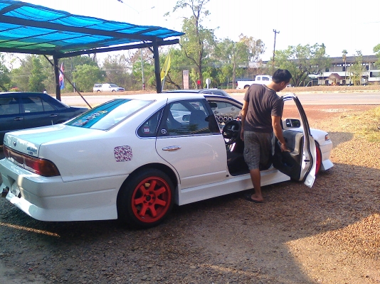 CEFIRO 2.5 เทอโบ แม็กขอบ17 วัดรอบเพียบ เครื่องเสียงกะหึม เครื่องสกายไลน ช่วงล่างสกายไลน