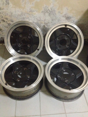 ขายล้อMax Star ขอบ 14  4 รู 130 ใส่รถเต่า 4 วง