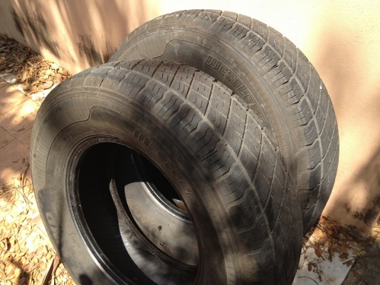 ขายยาง 245/70/16 ปี11 ยี่ห้อwestlake คู่นึงครับ ขายยาง 245/70/16 ปี11 ยี่ห้อwestlake คู่นึงครับ