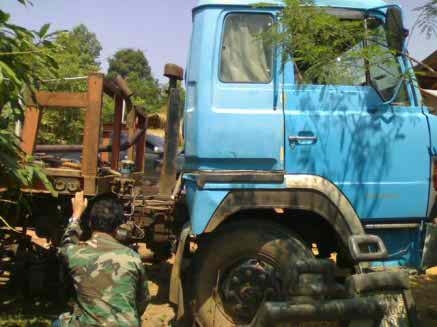 รถหางปลาผสมขึ้นแบคโฮ200ได้ เบรคทิฟฟี่ เกียร์ฟูโซ่ เฟืองท่้ายฟูโซ่ คัชชีใหญ่ประกอบนอก ไม่มีเครื่อง ไม่มีทะเบียน