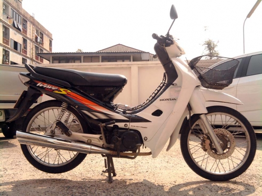 ขออนุญาติขาย HONDA WAVE 100S สภาพสวย สีขาว สตาร์ทเท้า ขออนุญาติขาย HONDA WAVE 100S สภาพสวย สีขาว สตาร์ทเท้า
