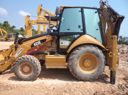 รถตักหน้าขุดหลัง cat 422 e