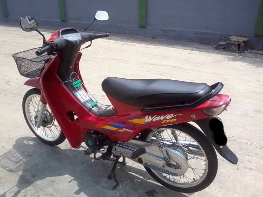 ขาย Honda wave 110 ปี 43 รถบ้านสภาพดี เครื่องแน่นๆ ทะเบียนภาษีไม่ขาด พร้อมใช้งานครับ