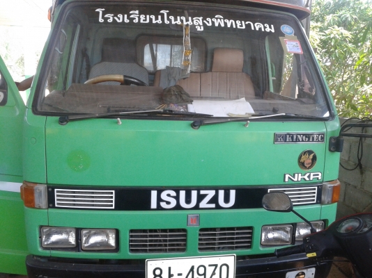 ขาย6 ล้อ isuzu nkr 110 (NKR58LU5) รถห้างแท้ 100\% พวงมาลัยเพาเวอร์ ยกหัวได้ รถสวยมากๆ พร้อมใช้สุดๆ พร้อมโอนได้เลย
