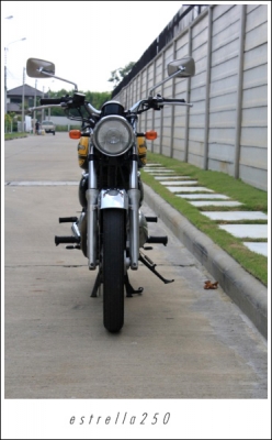 ขาย kawasaki estrella 250 รถอินวอย 44000.
