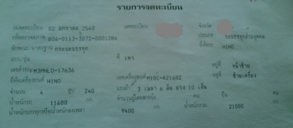 3M 240 Hp ด่วนครับ เดิมมากๆ หัวไม่เคยทำสี