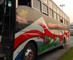 ขายรถบัสพัดลม  12เมตร ติดต่อ0909612909