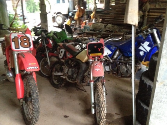 รถมอเตอร์ไซด์  ฮอนด้า ซีอาร์ 80