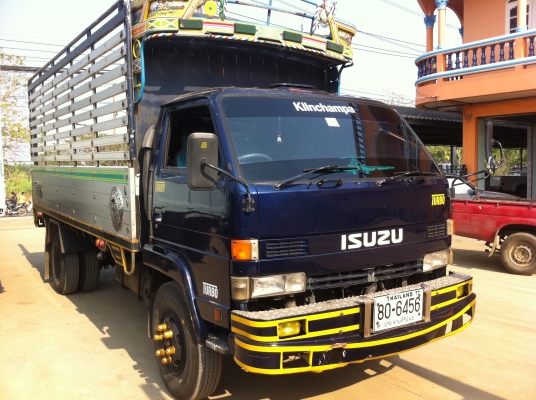 ขายรถบรรทุก 6 ล้อ (กระบะดั้มอลูมิเนียม) รถห้าง ISUZU NPR TURBO หัวนอก เลขตัวรถ JAANPR59PL-7101547 เลขเครื่อง 4BE1-9242288 ทะเบียนพร้อมโอน รถห้างแท้ เปลี่ยนหัวนอก สภาพพร้อมใช้ ช่วงล่าง F พร้อมใช้มากๆ