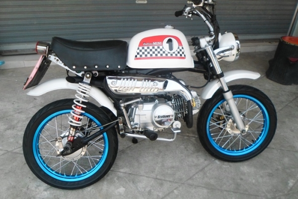 ขายMINI 125CCมีทะเบียนโอนได้ปี54ภาษีไม่ขาด  สภาพเครื่องเดิมเดิมแต่งแต่ภายนอกครับ สนใจสอบถามกันเลยคร๊าบ รับจัดส่งทั่วประเทศนะครับ