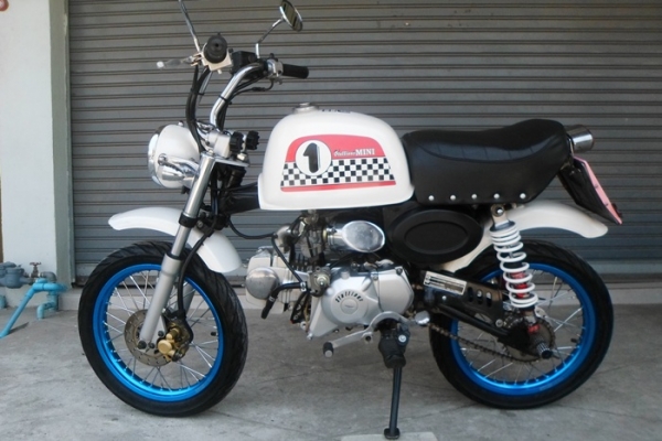 ขายMINI 125CCมีทะเบียนโอนได้ปี54ภาษีไม่ขาด  สภาพเครื่องเดิมเดิมแต่งแต่ภายนอกครับ สนใจสอบถามกันเลยคร๊าบ รับจัดส่งทั่วประเทศนะครับ