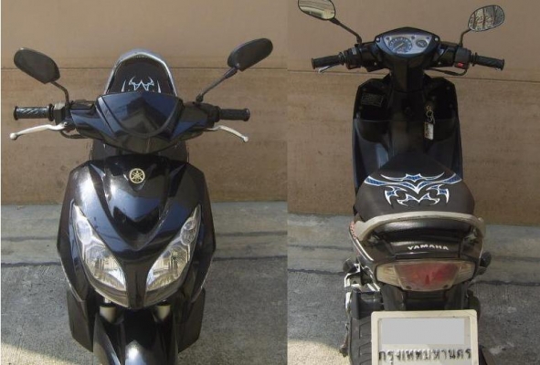 ขายYamaha Nouvo mx สีดำ จดทะเบียนปี48  พรบ.หมด ม.ค.57