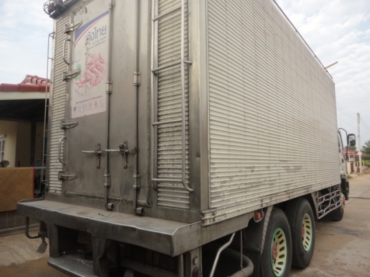 10 ล้อห้องเย็น ISUZU ROOKY FVZ12MY เครื่อง175 แรง พร้อมใช้