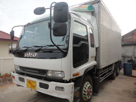 10 ล้อห้องเย็น ISUZU ROOKY FVZ12MY เครื่อง175 แรง พร้อมใช้